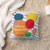 Farbige Streifen Babystasten Kissen (Decke)