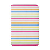 Farbige Streifen Badematte (Vorderseite Vertikal)
