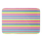 Farbige Streifen Badematte (Vorderseite)