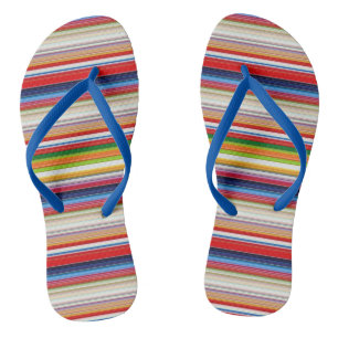 Farbige Streifen Badesandalen