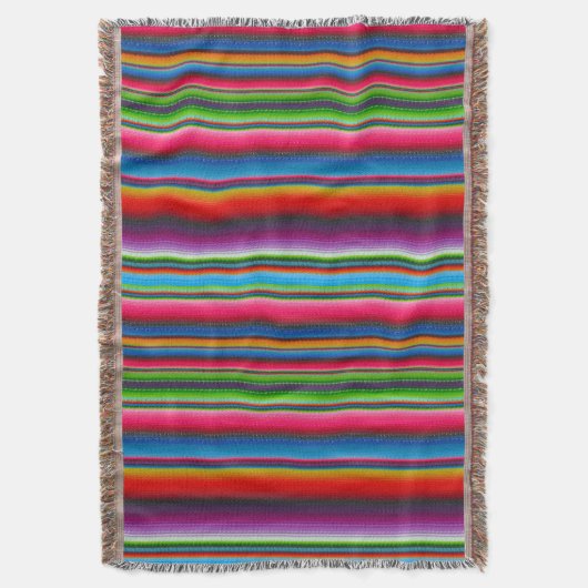 Farbige Streifen Decke (Vorderseite Vertikal)