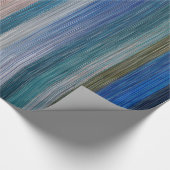 Farbige Streifen Geschenkpapier (Ecke)
