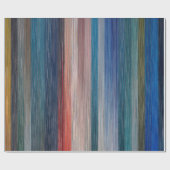 Farbige Streifen Geschenkpapier (Flach)