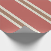 Farbige Streifen Geschenkpapier (Ecke)