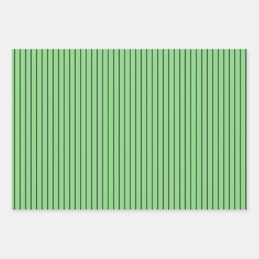 Farbige Streifen Geschenkpapier Set (Vorderseite 2)