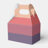 Farbige Streifen - Geschenkschachtel (Rückseite)