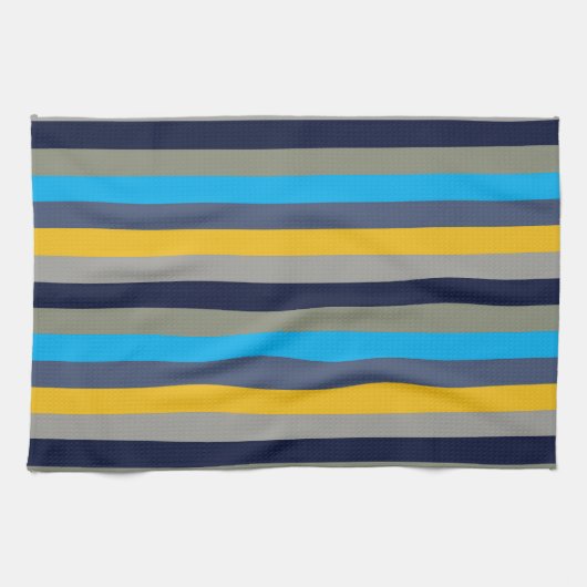 Farbige Streifen Geschirrtuch (Horizontal)