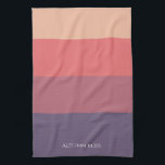 Farbige Streifen - Geschirrtuch<br><div class="desc">Erleben Sie die Wärme des Herbstes mit unserem Küchentuch "Herbst Bliss". Diese hochwertigen Handtücher mit Lila Viola-,  Dusky-Rose-,  Terra Cotta- und Caramel-Pulverstreifen bieten Komfort,  Langlebigkeit und eine Touch saisonaler Eleganz. Erhöhen Sie Ihre Küchendekoration in diesem Herbst.</div>