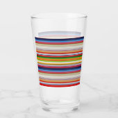 Farbige Streifen Glas (Rückseite)