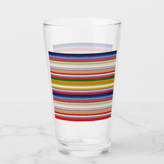 Farbige Streifen Glas (Vorderseite)