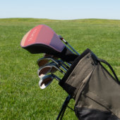 Farbige Streifen - Golf Headcover (In SItu)