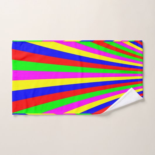 Farbige Streifen Handtuch (Handtuch)