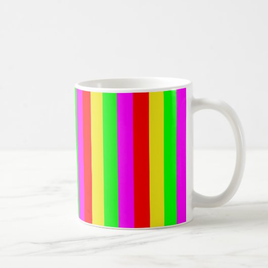 farbige Streifen Kaffeetasse (Rechts)