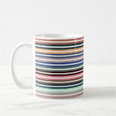 Farbige Streifen Kaffeetasse (Links)