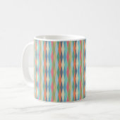 Farbige Streifen. Kaffeetasse (Vorderseite Links)