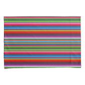 Farbige Streifen Kissenbezug (Vorderseite-Rechts)