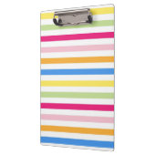 Farbige Streifen Klemmbrett (Links)