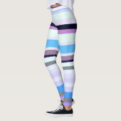 Farbige Streifen Leggings (Links)