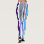 Farbige Streifen Leggings (Rückseite)