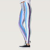 Farbige Streifen Leggings (Links)