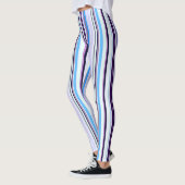 Farbige Streifen Leggings (Links)