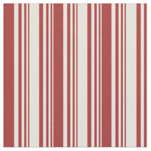 Farbige Streifen/Linienmuster in Beige und Braun Stoff