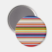 Farbige Streifen Magnet (Vorderseite/Rückseite)