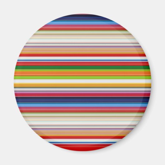 Farbige Streifen Magnet (Vorne)