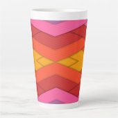 Farbige Streifen Milchtasse (Vorderseite)