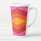 Farbige Streifen Milchtasse (Rechts)