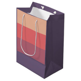 Farbige Streifen - Mittlere Geschenktüte