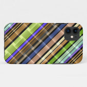 Farbige Streifen modernes Design 3 Case-Mate iPhone Hülle (Rückseite (Horizontal))