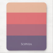 Farbige Streifen - Mousepad (Vorne)