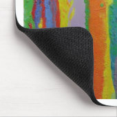 Farbige Streifen Mousepad (Ecke)