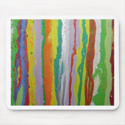 Farbige Streifen Mousepad (Vorne)