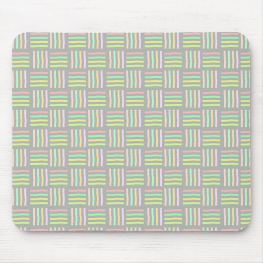 Farbige Streifen Mousepad (Vorne)