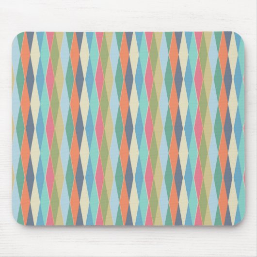 Farbige Streifen. Mousepad (Vorne)
