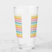 Farbige Streifen Muster-93861 Glas (Links)