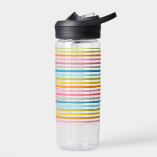 Farbige Streifen Muster-93861 Trinkflasche