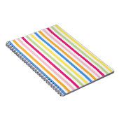 Farbige Streifen Notizblock (Rechte Seite)