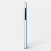 Farbige Streifen, Regenbogenstreifen, Streifenmust Case-Mate iPhone Hülle (Hinten/Links)