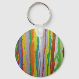 Farbige Streifen Schlüsselanhänger