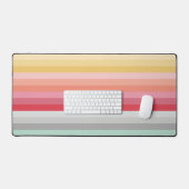 Farbige Streifen Schreibtischunterlage (Tastatur & Maus)