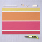 Farbige Streifen Seidenpapier (Handwerk)