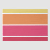 Farbige Streifen Seidenpapier (Vorderseite)