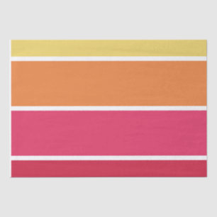 Farbige Streifen Seidenpapier