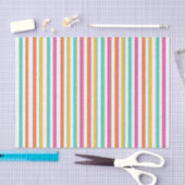 Farbige Streifen Seidenpapier (Handwerk)