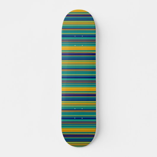 Farbige Streifen Skateboard (Vorne)