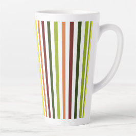 Farbige Streifen-Tasse Milchtasse