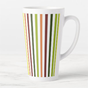 Farbige Streifen-Tasse Milchtasse